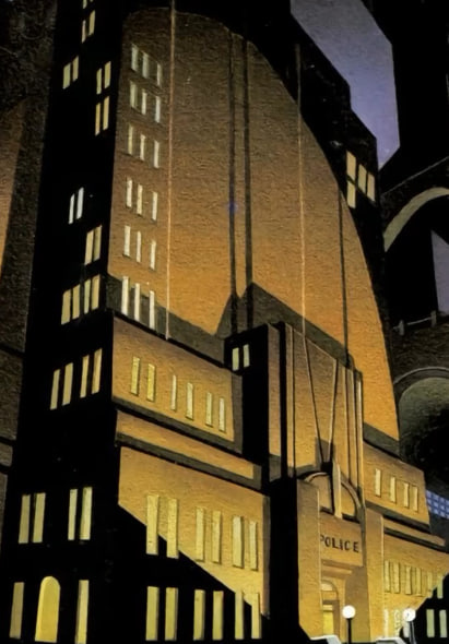 Batman animated series visuals