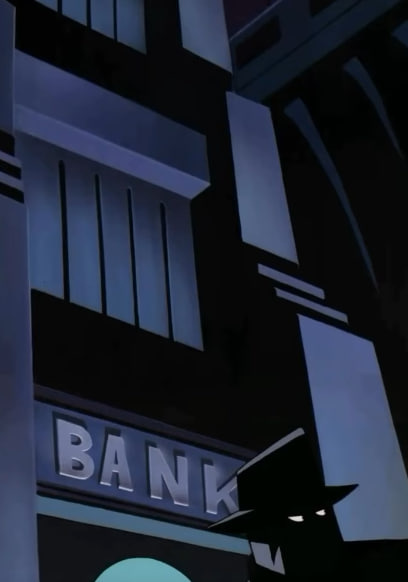 Batman animated series visuals