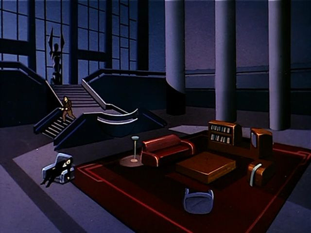 Batman animated series visuals