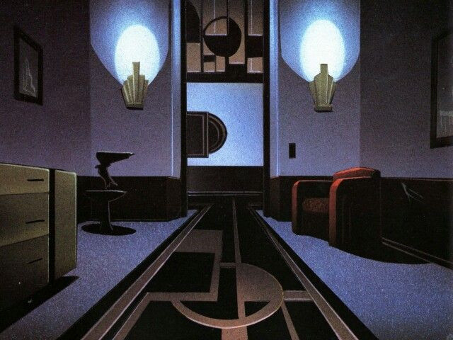 Batman animated series visuals