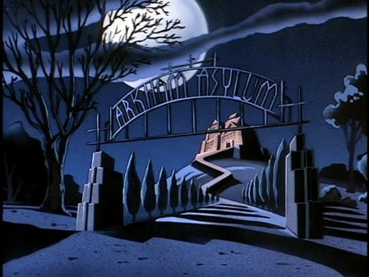 Batman animated series visuals