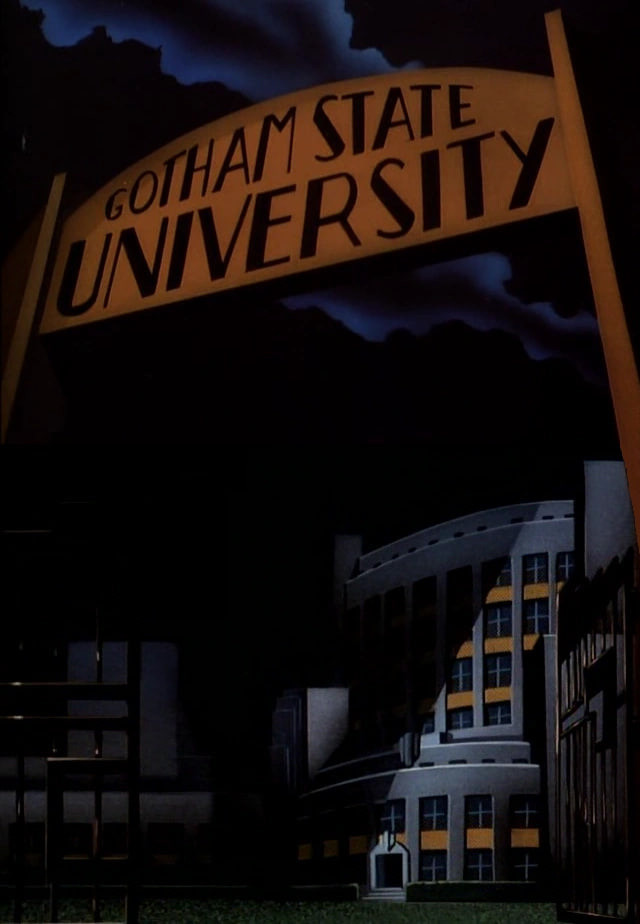 Batman animated series visuals