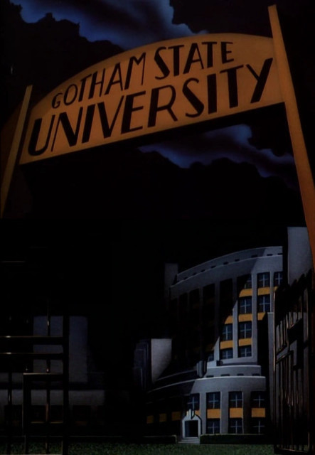 Batman animated series visuals