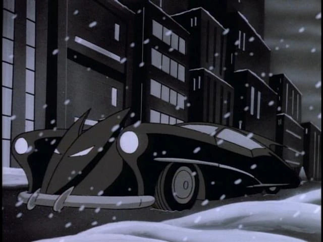 Batman animated series visuals