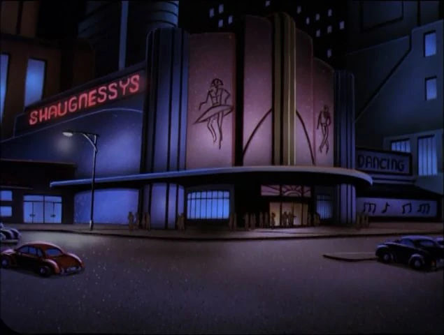 Batman animated series visuals