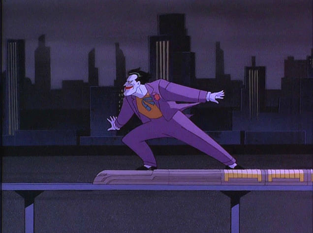 Batman animated series visuals