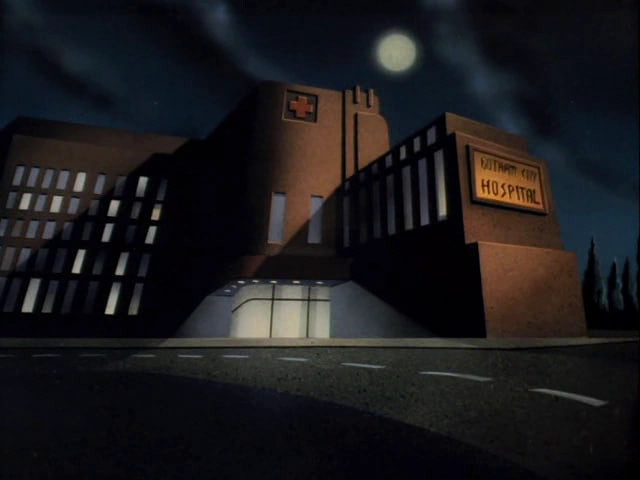 Batman animated series visuals