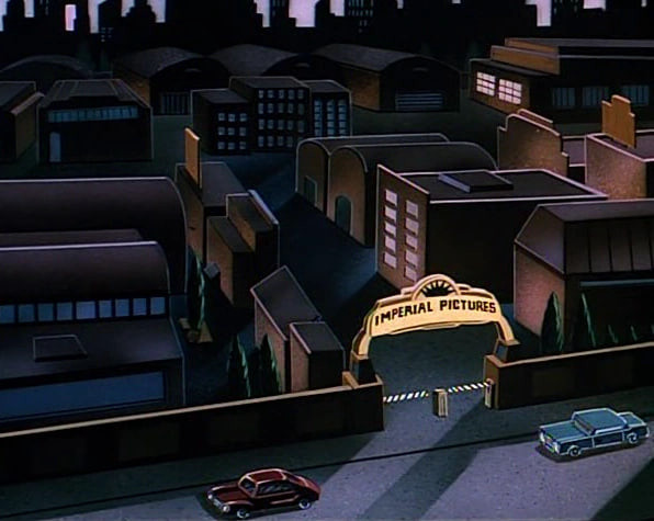 Batman animated series visuals