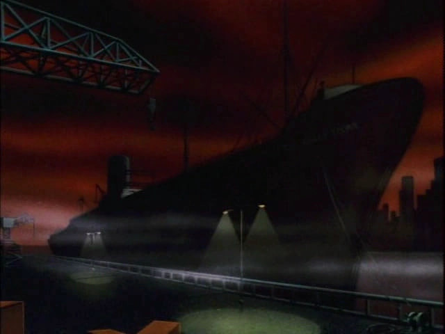 Batman animated series visuals