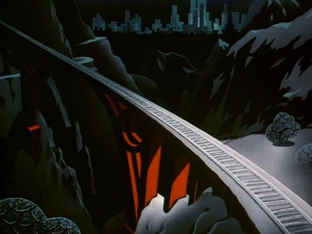 Batman animated series visuals