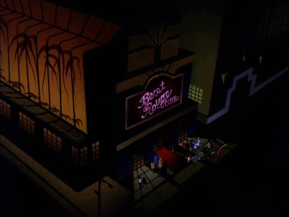 Batman animated series visuals