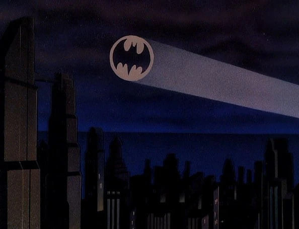 Batman animated series visuals