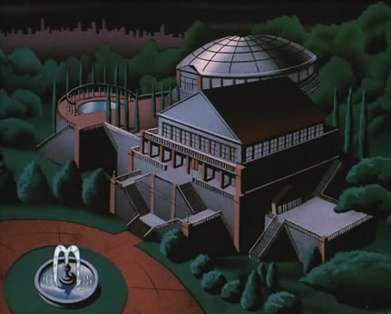 Batman animated series visuals