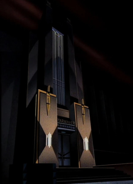 Batman animated series visuals