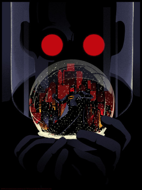 Batman animated series visuals