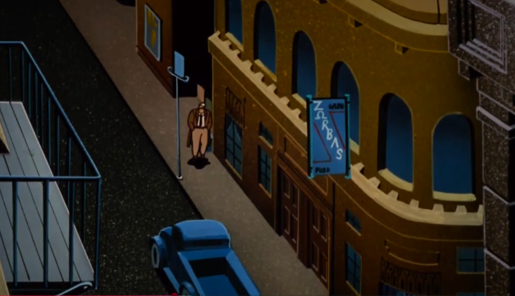 Batman the animated series visuals