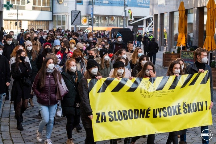 Stop diktatúre na Slovensku! foto: TASR