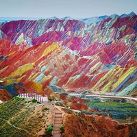 park Zhangye Danxia Landform