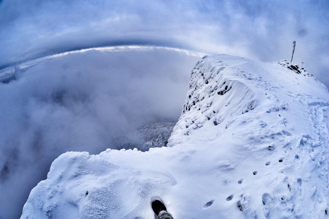 on the top...