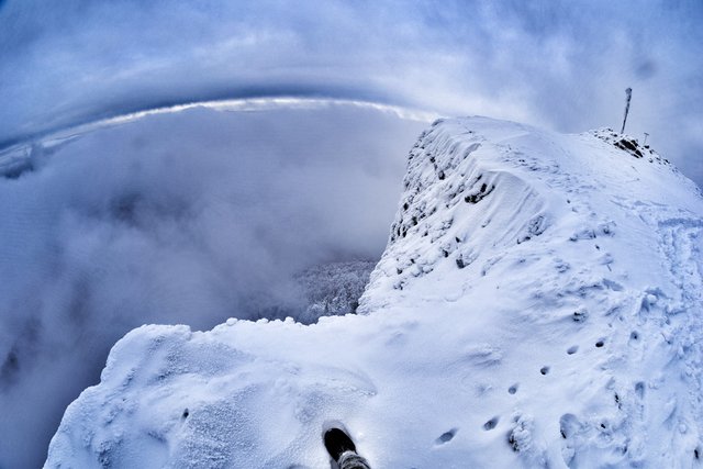 on the top...