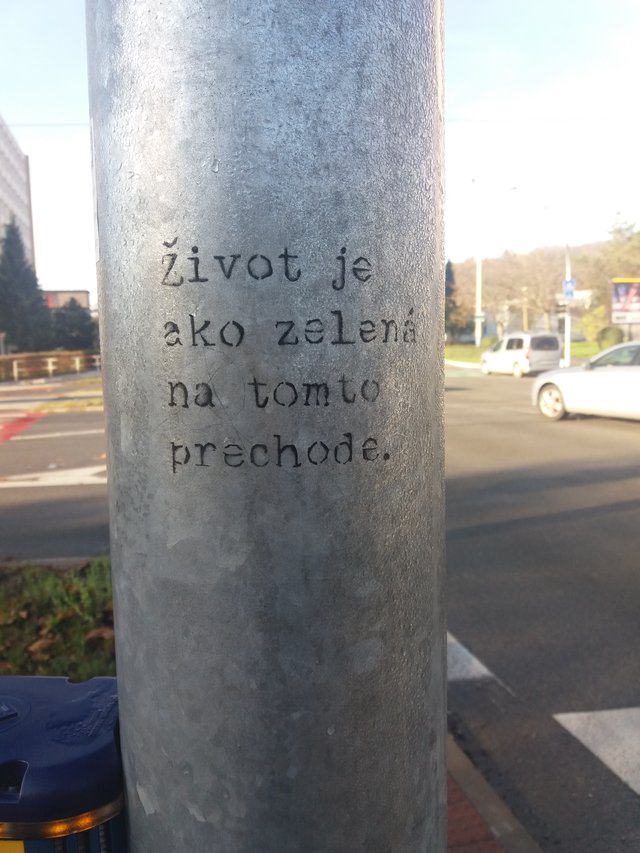 Životné múdrosti na priechode