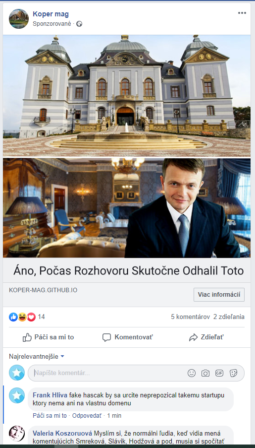 Niekto tu zneuziva Hascakovo Meno 