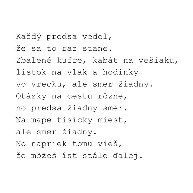 Vlak bez cieľa