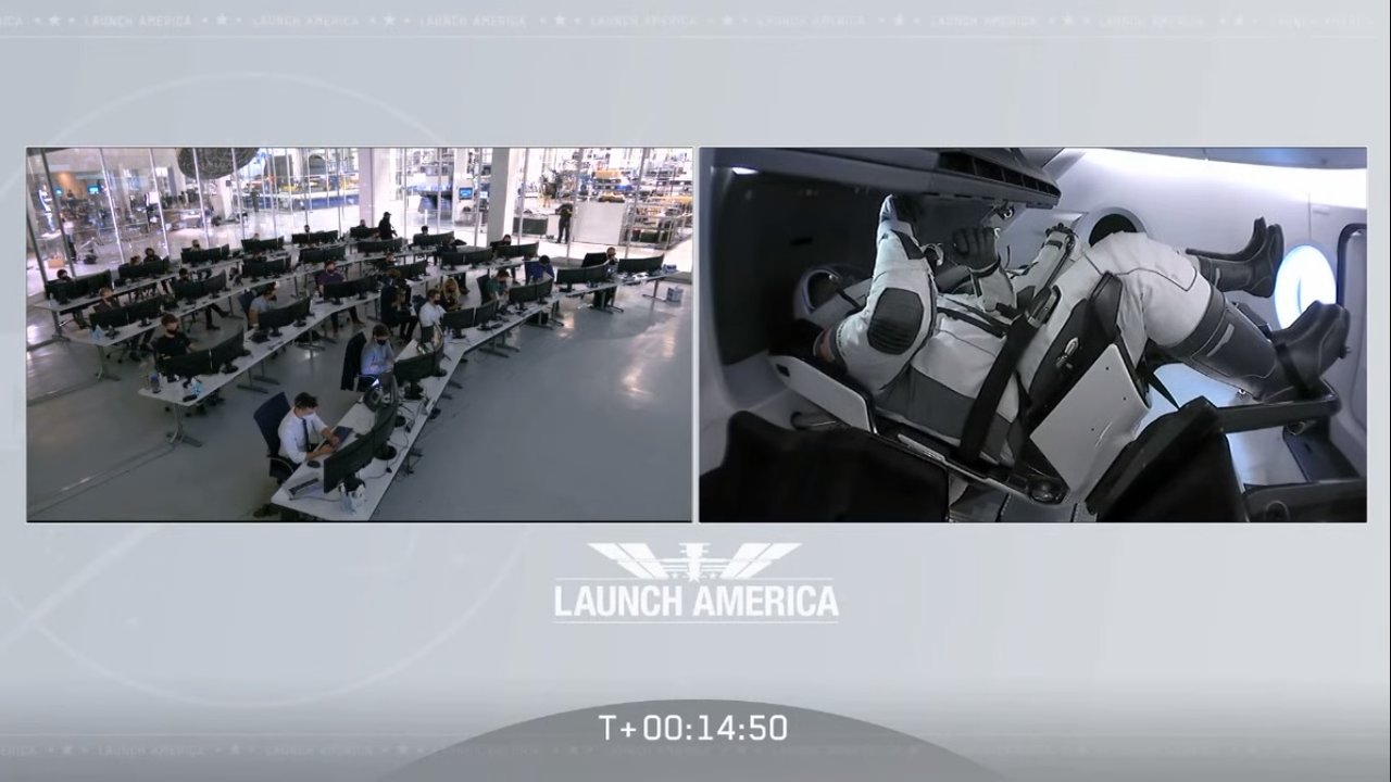 Už sú vo vesmíre. NASA+SpaceX