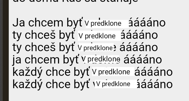 Tento refrén je mocný, tento refrén je nebezpečný. 