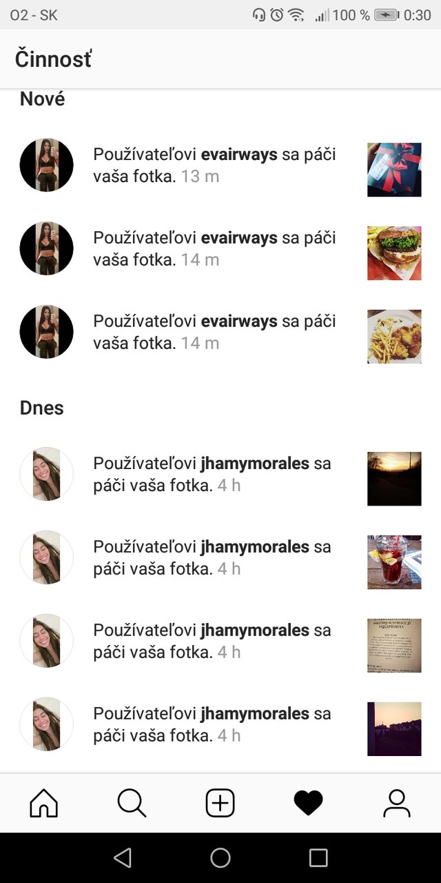 Slečna morales mi olajkovala hádam všetky príspevky 