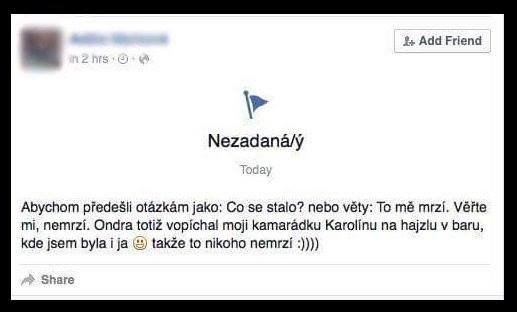 Ja bych taky rád vopíchal Karolínu. 