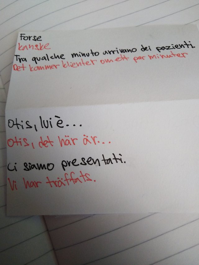 Italiano and Svenska, či ako sa to píše. 