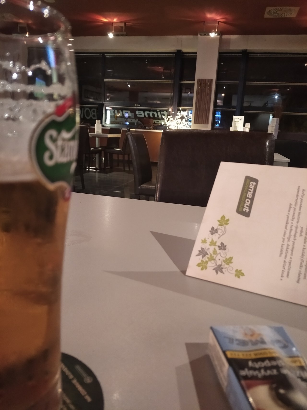 Takto sám som tu nikdy nebol. A chválabohu, že dali do pice do valentinske srdiečko 