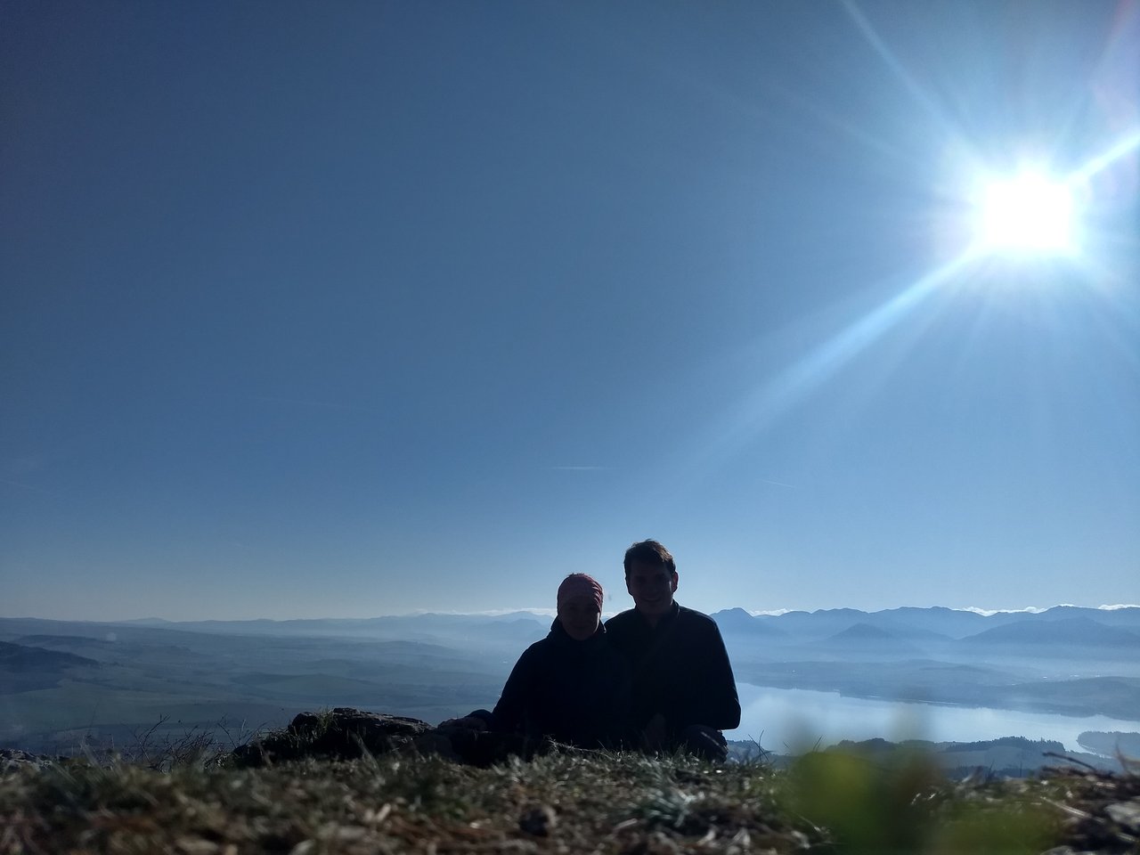 S manželkou. Odteraz sa mi môžete všetci zdraviť, keď ma spoznáte na ulici