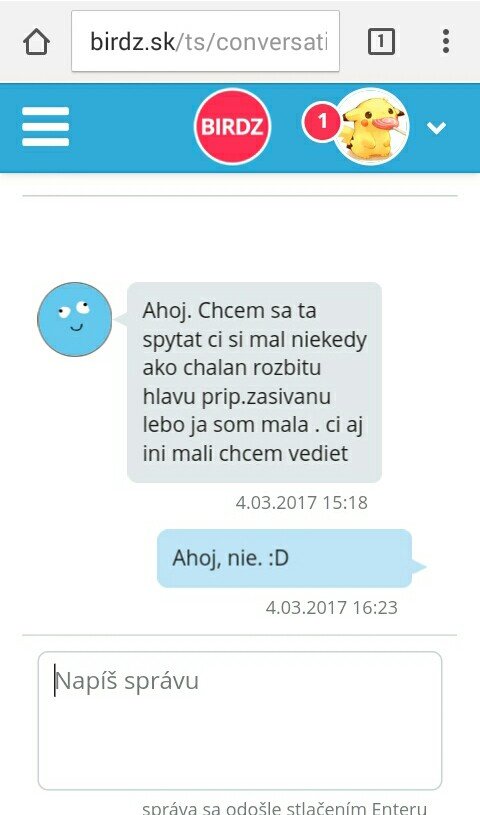 Sorry jako, ale ja nemôžem, keď vám random osoba napíše toto :D :D