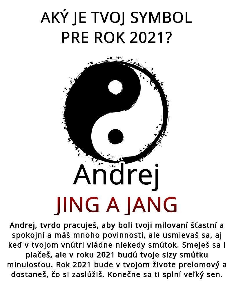 Môj symbol na rok ... 2021 !!! ???   