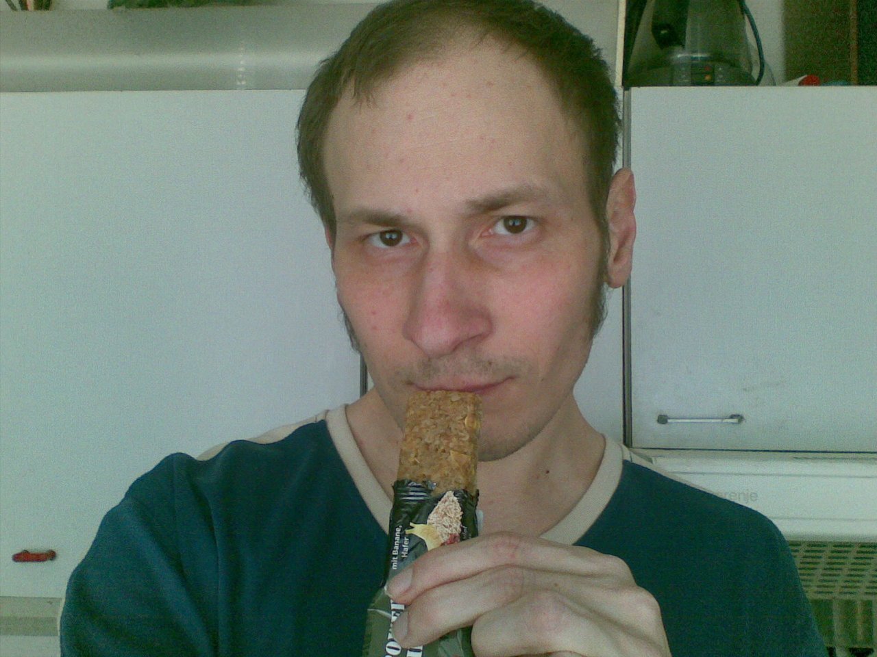 Ja Andrej a s müsli tyčinkou ... ARMY z Muničáku hehe!