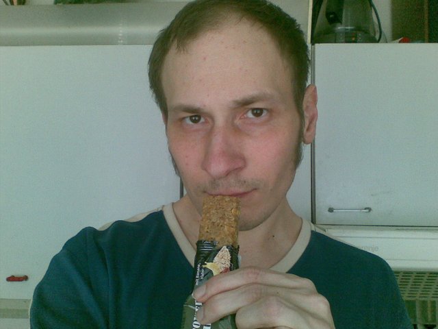 Ja Andrej a s müsli tyčinkou ... ARMY z Muničáku hehe!
