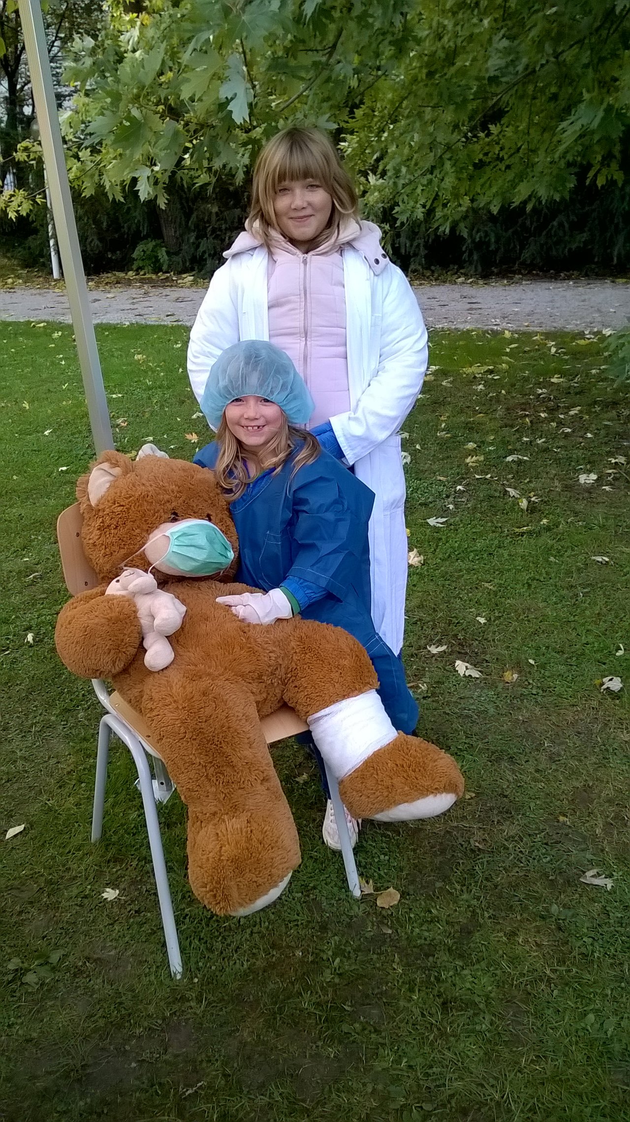 Teddy bear hospital na Beneficnom markete zrucnosti!