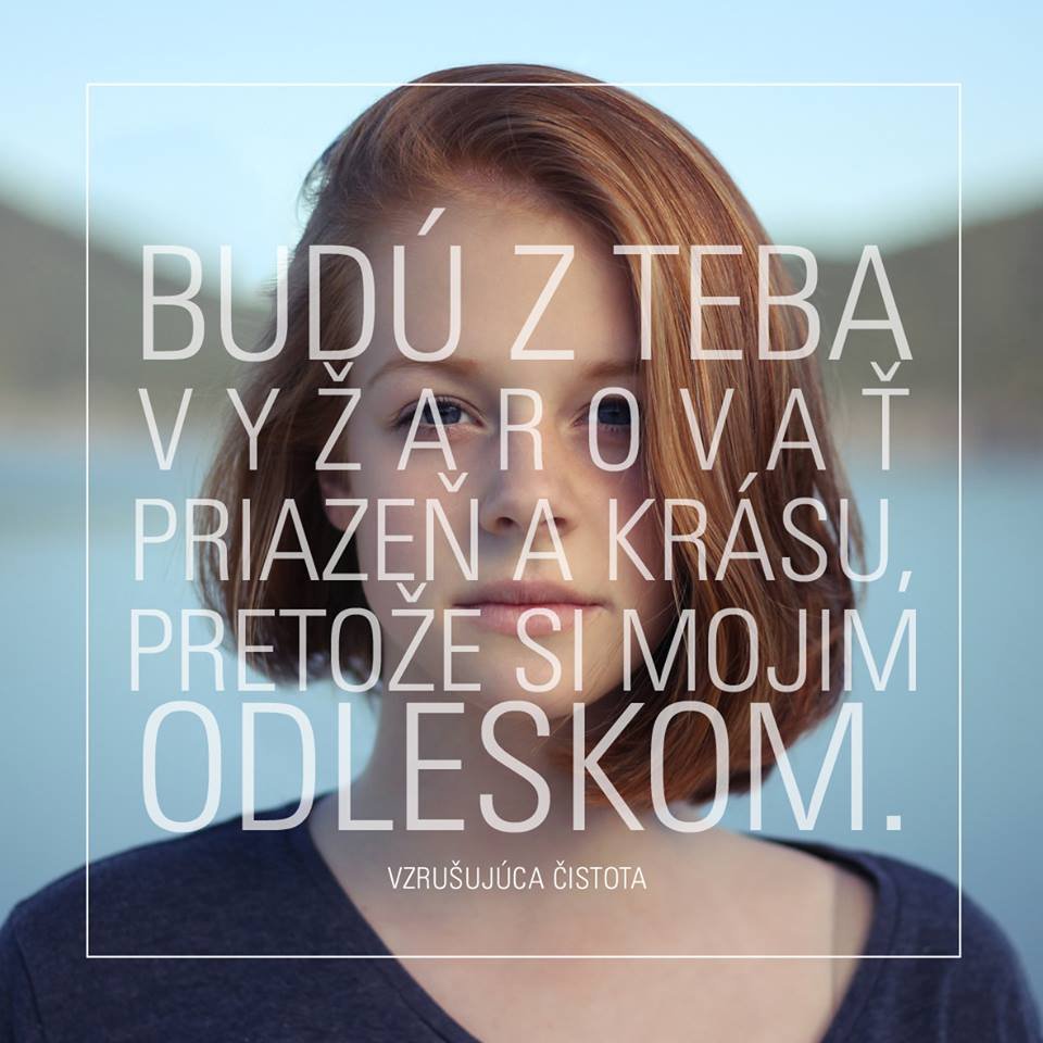 Ja vám tak prajem slobodu od svetských predstáv o kráse ženy a o obliekaní ženy...