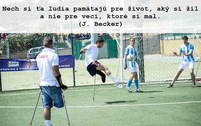 A povzbudivá foto z podujatia, ktoré som zažil...