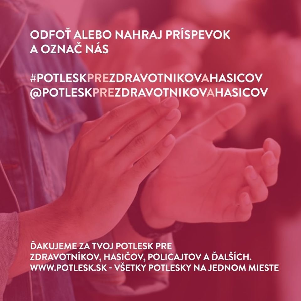 :) #potleskprezdravotnikovahasicov