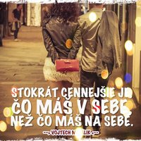 Čo je skutočne cenné?