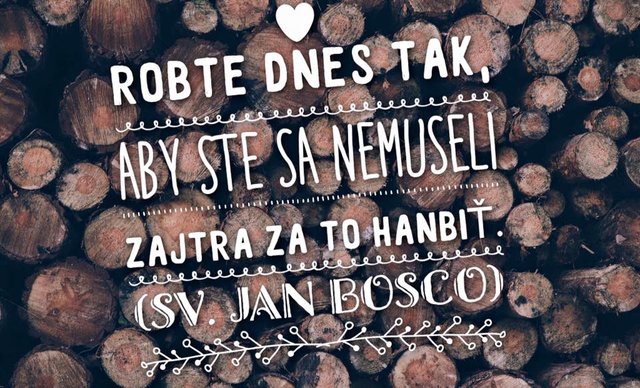 Aby si sa nemusel(a) hanbiť...
