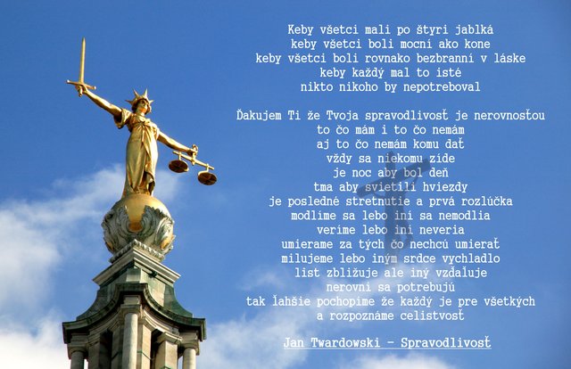 J. Twardowski - Spravodlivosť