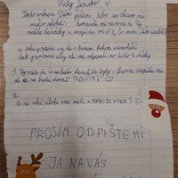 Takto treba pisat Ježiškovi :) 