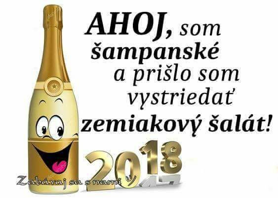 Ozaj medzi rečou šťastny novy rok priatelia aj nepriatelia,veľa lásky,zdravia,šťastia a úspechov a nech sa vám darí lepšie ako v roku 2017.Dúfam že vám neurvalo ruky aj nohy a ak aj ano tak s  tym bežte na pohotovosť a zoberte si pre pripad aj 10ečiek keb