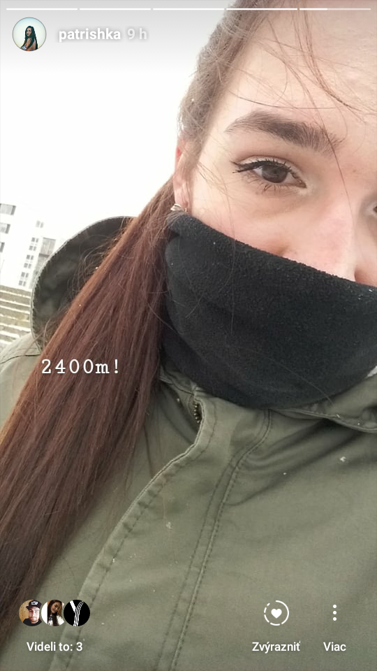 Celkom som na seba hrda ze na zamrznutej ploche v -5stupnoch za 12minut..