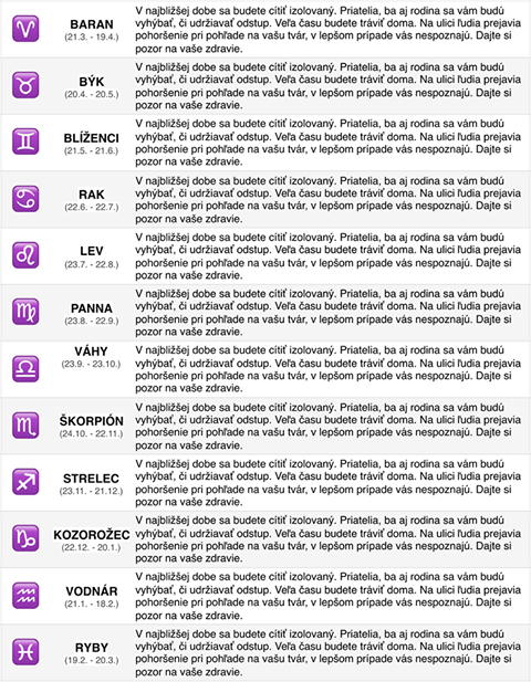 Horoskop