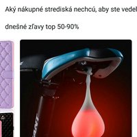 Neviem ako vy ale ja som vždy túžila mať na bajku zavesené semenníky.